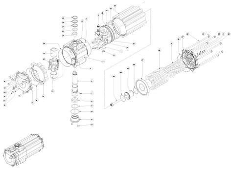 AGO Aluminium Actuators SRN53 F05 F07