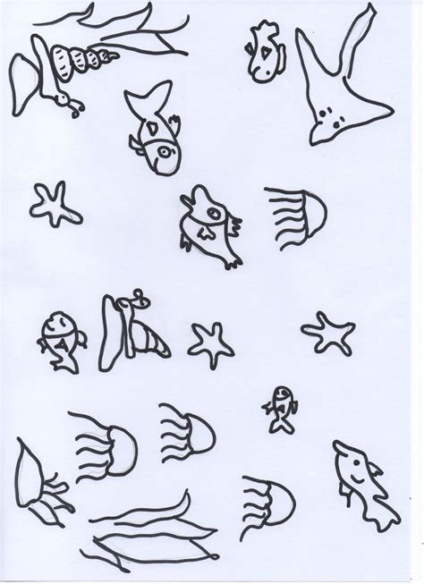 Preschool Language Activity On Sea Animals 1
