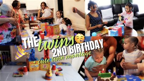 Twins Special Nd Birthday Cute Twin Montage The Twin Chronicles