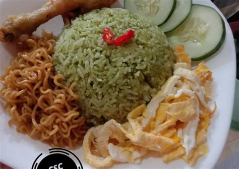 Resep Nasi Uduk Hijau Ala Vienta Oleh Anima Ps Cookpad