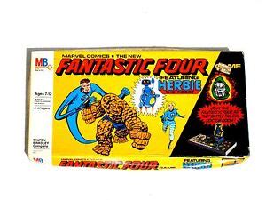 NEW Fantastic Four Game (ft.Herbie Robot) Marvel Comics RARE Milton ...