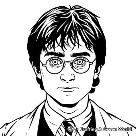 Harry Potter Hard Coloring Pages Free And Printable