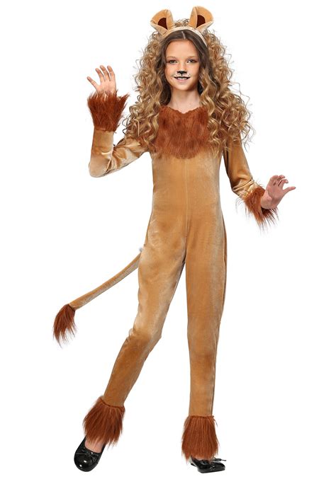 Fierce Lion Girl's Costume