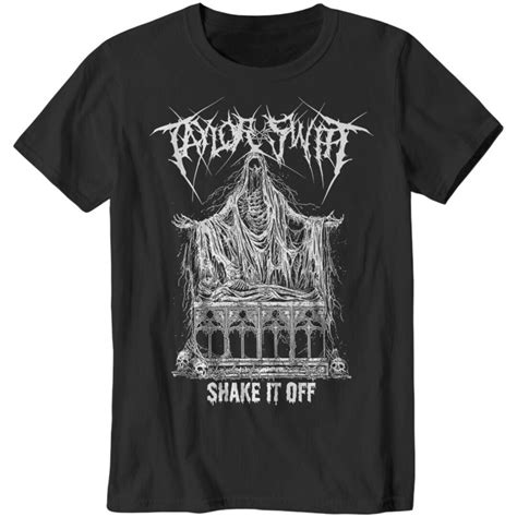 Taylor Swift Death Metal Shake It Off T Shirt Ts Shirt Etsy