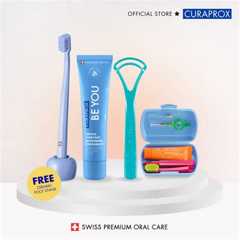 Curaprox Oral Care Complete Kit Cs 5460 Toothbrush Be You Toothpaste