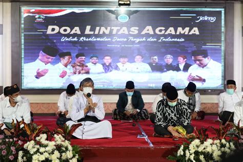 Pemprov Jateng Gelar Doa Lintas Agama Demi Indonesia Bebas Bencana