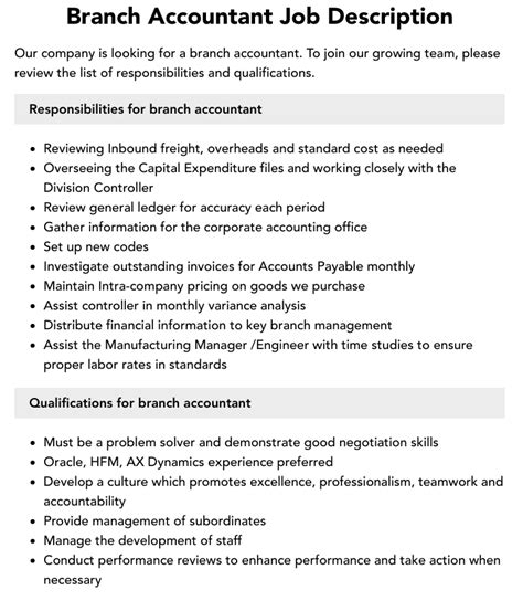 What Are The Roles And Responsibilities Of An Accountant