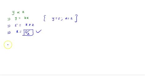 Solved Suppose Y Varies Directly With X Write A Direct Variation