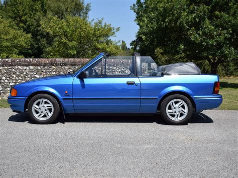 Ford Escort Xr3i Cabriolet Bluechip Classics