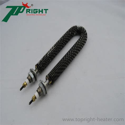 Stainless Steel Heating Elements Finned Tubular Air Heater Air