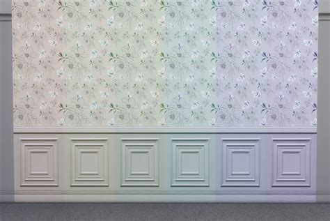 Angelina Walls - Wallpaper and Paneling - The Sims 4 Build / Buy ...