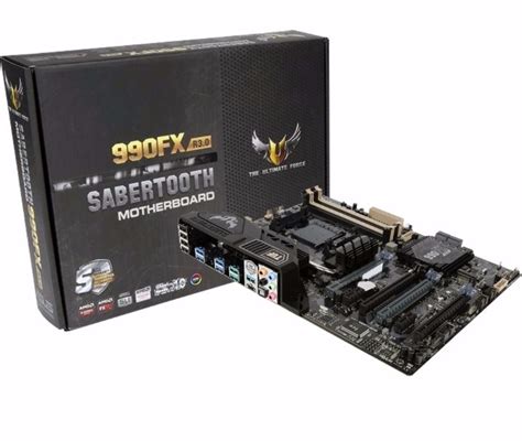 Placa Mãe Am3 Asus Sabertooth 990fx R30 Type Cddr3usb30 R 131945 Em Mercado Livre