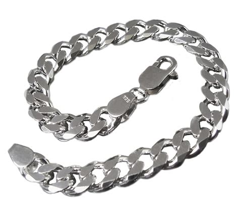 Ve Niklarson Panzerkette Massiv Sterling Diamantiert Silber Kette