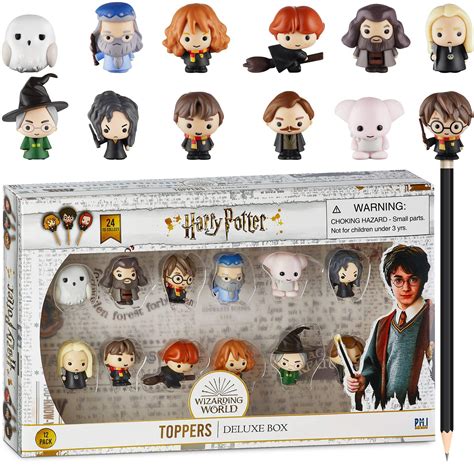 Buy Pmi Harry Potter Pencil Toppers Gifts Toys Collectibles Harry