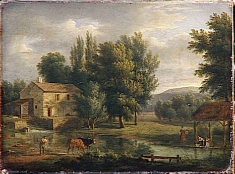 Reproducciones De Arte Le Lavoir De Jean Victor Bertin 1767 1842