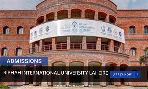 Riphah International University Faisalabad Admission 2023