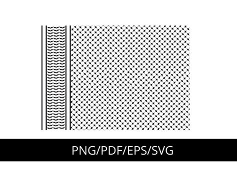 Kuffiyeh Pattern Hatta Pattern Shemagh Png Pdf Palestinian Embroidery