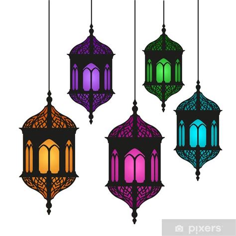 Wall Mural Ramadan Lantern Pixersuk