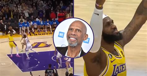 Kareem Abdul Jabbar S Moving Response To LeBron S Record Breaking