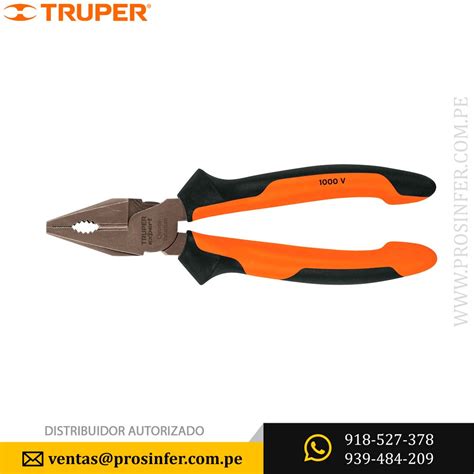 Alicate Universal Truper Comfort Grip Distribuidor Truper