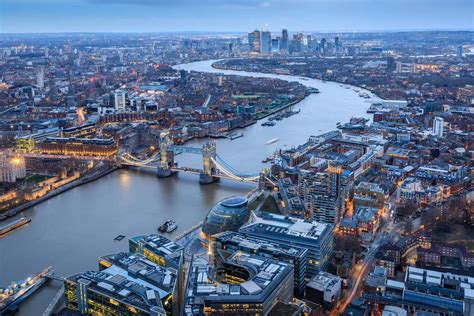 River Thames Birds Eye View