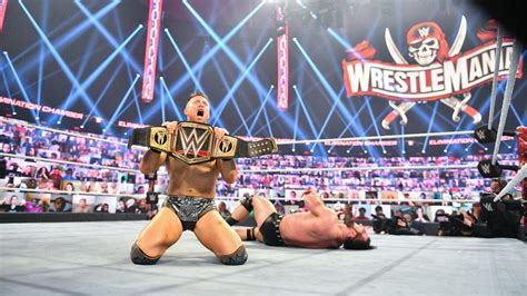 Drew McIntyre Vs The Miz WWE Championship Match Photos WWE