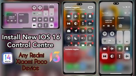 Install Ios Control Centre Any Xiaomi Redmi Poco Devicewithout Apk