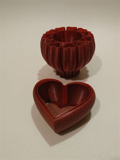 3d Printed Heart Vase