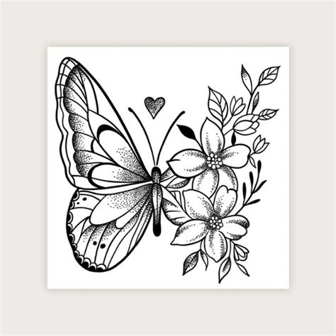 Rebellious Rose Makeup Pc Washable Temporary Tattoo Sticker With