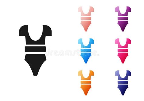 Retro Bikini Icons Isolated White Stock Illustrations 116 Retro Bikini Icons Isolated White