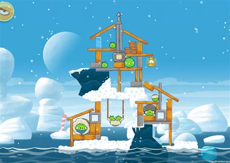 Angry Birds Seasons Arctic Eggspedition Level 1-10 Walkthrough ...