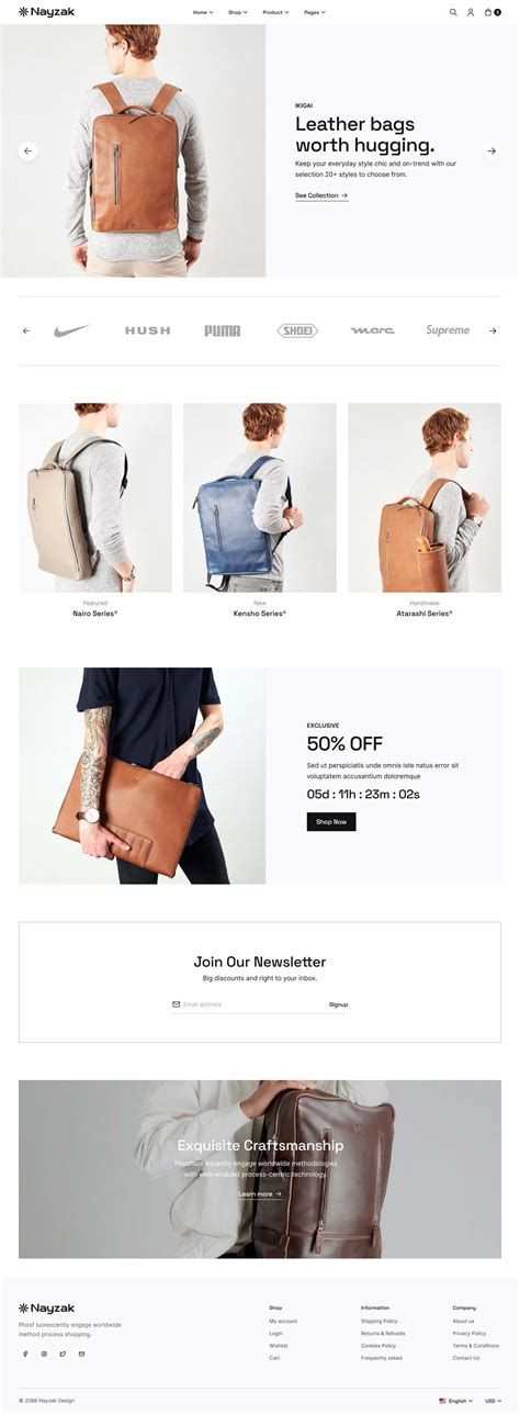 Figma E-Commerce Builder - Nayzak Design