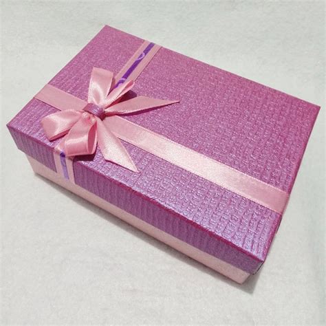 Jual Kotak Kado Gift Box Fancy Paper Classic Polos Uk X X Cm Plus