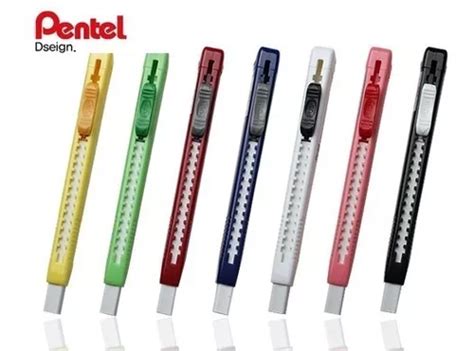 Pentel Kit 2 Borracha Retrátil Clic Eraser 2 Refis MercadoLivre