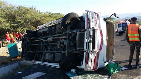 Accidente De Tránsito En Azua Deja 5 Heridos Ensegundos Do