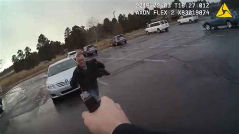 Flagstaff Police Release Video Of Fatal Shooting Of Man Brandishing