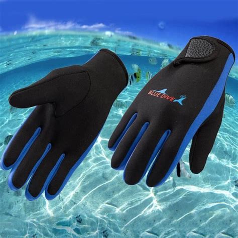 Gants chauds en néoprène pour la plongée le surf la chasse sous marine