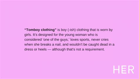 Tomboy Style - Definition and Meaning | HER