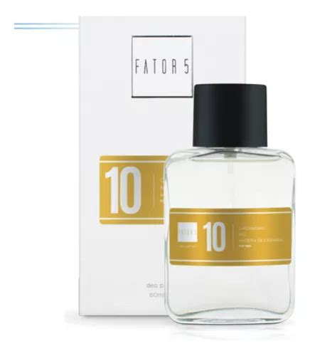 Perfume Fator 5 Nº10 Deo Parfum Masculino 60 Ml MercadoLivre