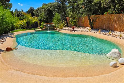 Piscine De Sable Une Plage Dans Son Jardin Diffazur