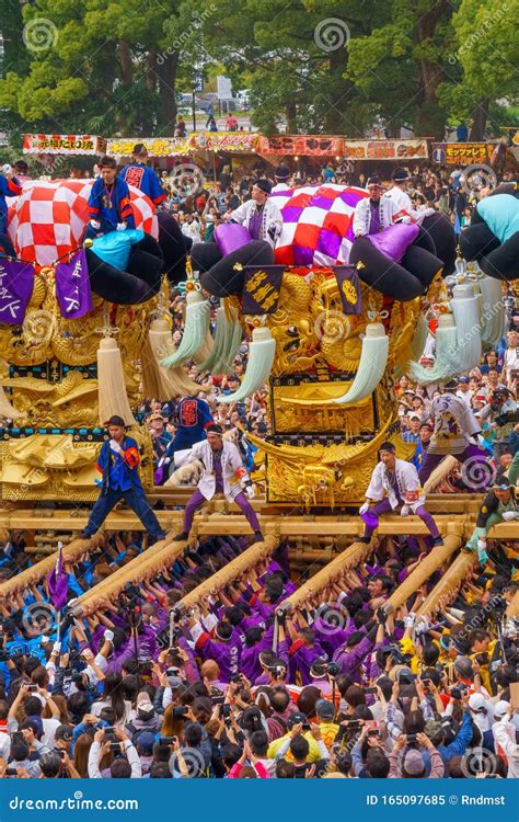 Niihama Taiko Festival Editorial Image Image Of Kakikurabe 165097685