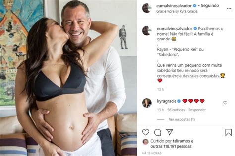 Rayan Veja O Significado Do Nome Do Filho De Kyra Gracie E Malvino