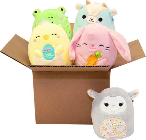 Kellytoy Squishmallows Easter Plush Mystery Box Pack Soft Mini