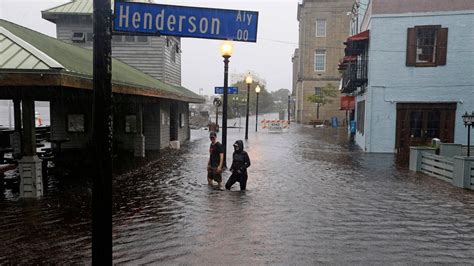 Severe Flooding In North Carolina Follows Matthews Departure Death