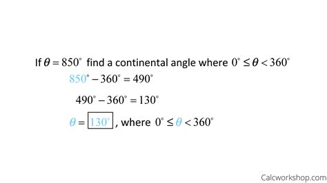 Coterminal Angles (How To Find 'Em w/ 25 Examples!)