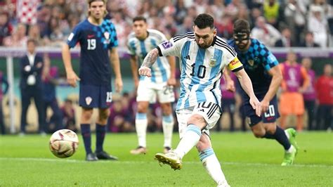 Argentina Through To World Cup Final Lionel Messis Side Beat Croatia