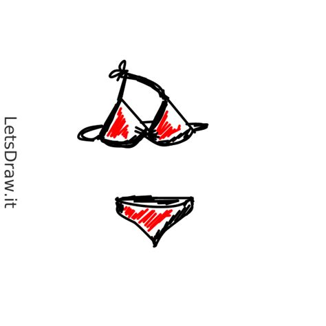 How To Draw Bikini Q K D Bnr Png LetsDrawIt