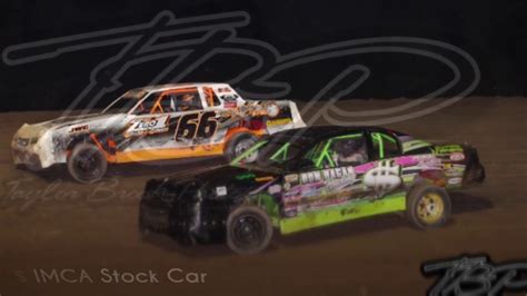 2 16 17 Imca Stock Car Main Canyon Speedway Park Youtube