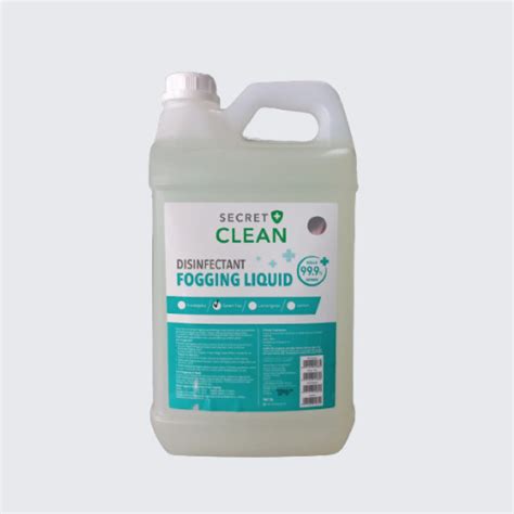 Jual Secret Clean Disinfectant Fogging Liquid L Green Tea Kota