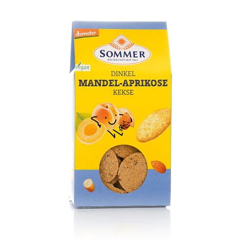 Bio Dinkel Mandel Aprik Kekse Demeter Sommer G Kaufen M Hlenl Dle